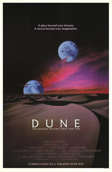 Tableaux sur toile, reproducción de Dune Teaser Movie Poster