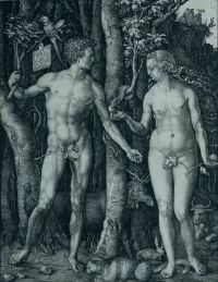 Durer The Fall canvas print