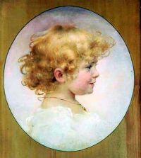 Dvorak Frantisek Ein Porträt eines Mädchens 1914