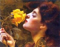 Dvorak Frantisek Lady Of The Roses 1901 canvas print