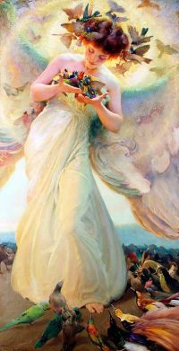 ملاك الطيور دفوراك فرانتيسك 1910