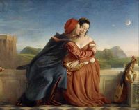 لوحة قماشية دايس ويليام فرانشيسكا دا ريميني 1837