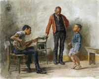 Eakins Thomas The Dancing Lesson canvas print