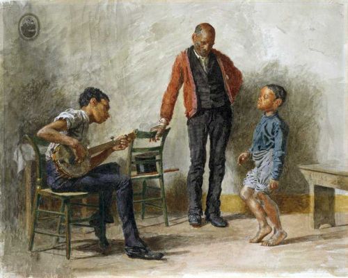 Eakins Thomas The Dancing Lesson canvas print