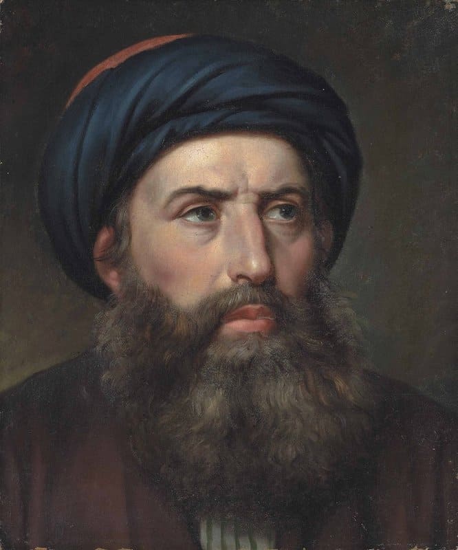 Eckersberg Christoffer Wilhelm Portrait Of A Greek 1811 canvas print