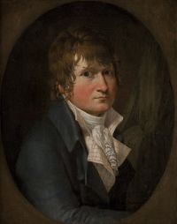 Eckersberg Christoffer Wilhelm Selbstbildnis 1811 Leinwanddruck