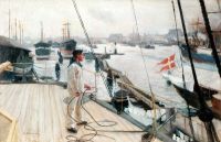 Edelfelt Albert From The Port Of Copenhagen I Ca.1890