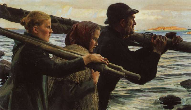 Edelfelt Albert In The Outer Archipelago 1898 canvas print