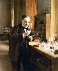 Edelfilz Albert Louis Pasteur 1885