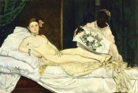 Edouard Manet Olympia canvas print