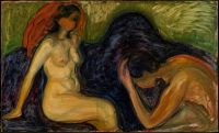 Edvard Munch Man And Woman