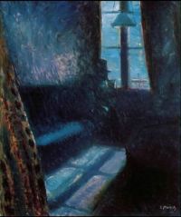 Edvard Munch Noche en Saint Cloud 1890