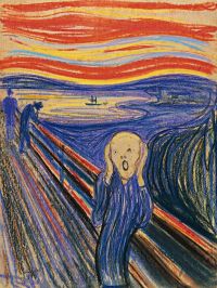 Edvard Munch The Scream Skrik 버전 2
