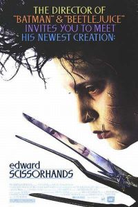 Edward Scissorhands Movie Poster canvas print