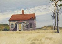 Edward Hopper House With Dead Trees 1932 canvas print