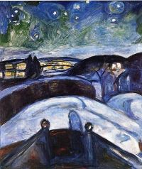 Edward Munch Nuit Toilee. 1923 24