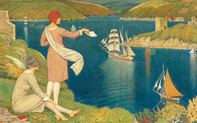 Edward Southall Joseph The Return canvas print
