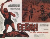 Stampa su tela del poster del film Eegah