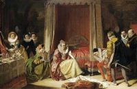 Egg Augustus Leopold Queen Elizabeth entdeckt, dass sie nicht mehr jung ist 1848