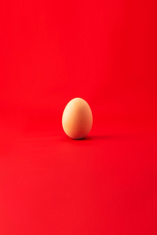 Tableaux sur toile, reproduction de Egg On Red