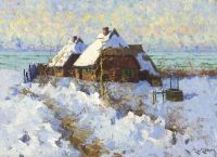 Eicken Elisabeth Von Winter Landscape canvas print