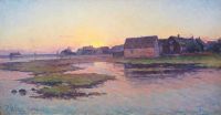 Ekstrom Per Sunrise Over Segerstad canvas print