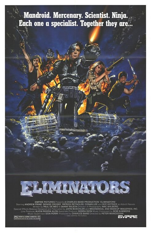 Tableaux sur toile, riproduzione de Eliminators Movie Poster