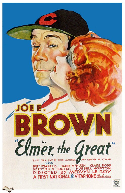 Tableaux sur toile, riproduzione de Elmer The Great 1933 Movie Poster