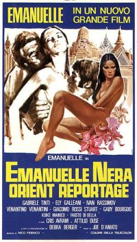 Emanuelle In Bangkok Movie Poster canvas print