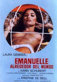 Impresión de la lona del cartel de la película de Emanuelle Laura Gemser