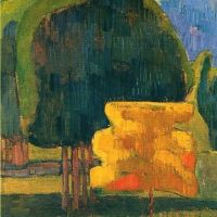 Emile Bernard Yellow Tree 1888