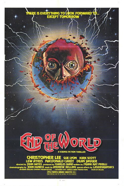 Stampa su tela del poster del film La fine del mondo