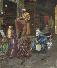 Ernst Rudolf The Carpet Seller