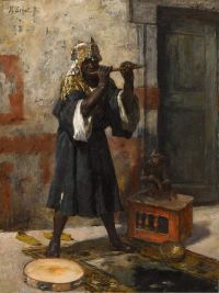 Ernst Rudolf The Flute Player