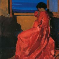 Eugenio Viti Olga in het rood