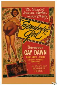 Affiche de film Everybodys Girl 1950