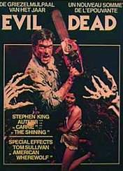 Stampa su tela del poster del film belga Evil Dead