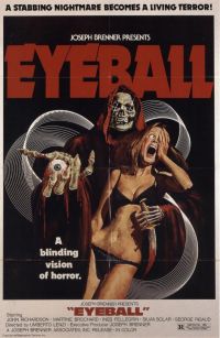 Eyeball Movie Poster canvas print
