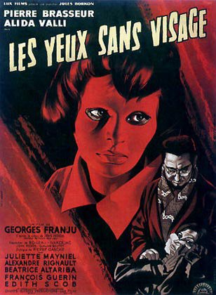 Tableaux sur toile, 얼굴 없는 눈의 재현 프랑스 영화 포스터