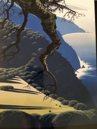 Eyvind Earle Big Sur Kalifornien 1978 Leinwanddruck