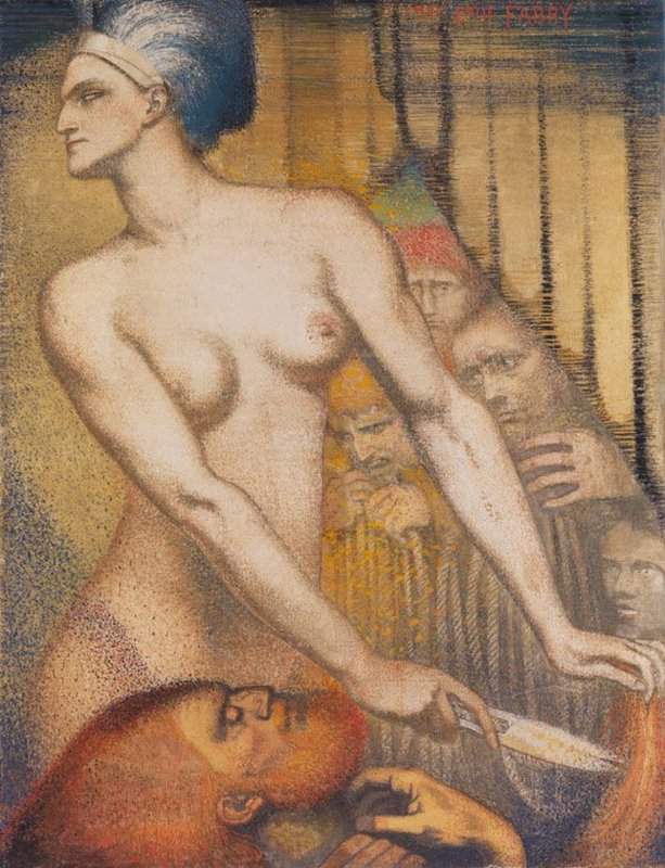 Fabry Emile Judith 1926 canvas print