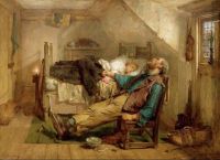Faed James Worn Out 1868