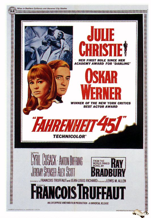 Póster de la película Fahrenheit 451 1966