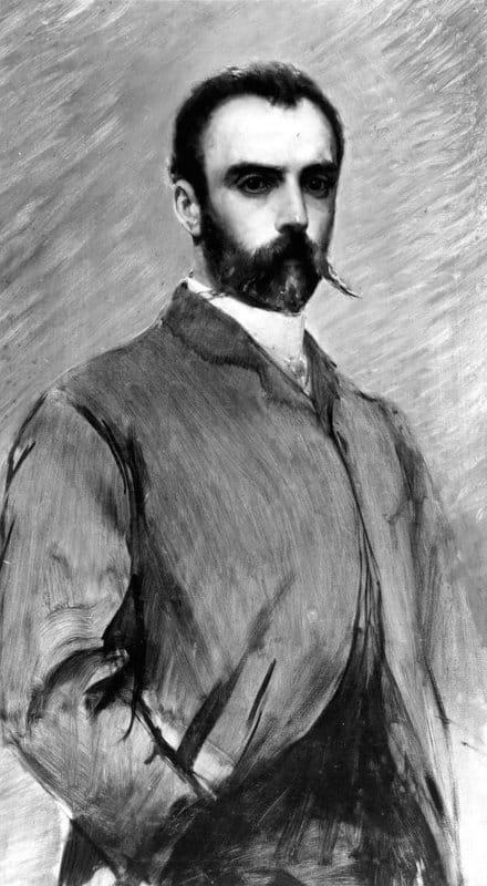 Falero Luis Ricardo Self Portrait Ca. 1880 canvas print
