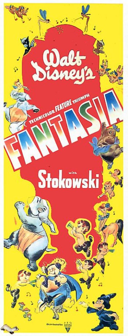 Fantasia 1940va Movie Poster canvas print