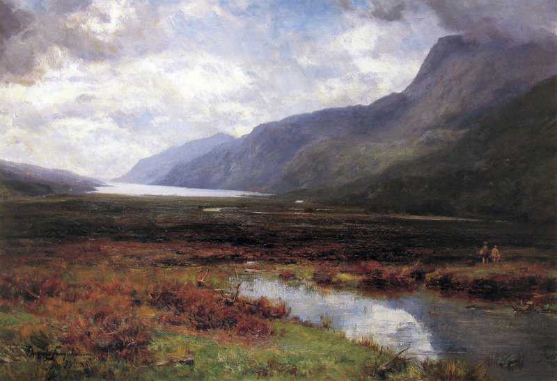 Farquharson David The End Of The Day S Fishing 1879 85 canvas print