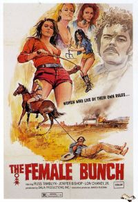 Female Bunch 1969 Movie Poster canvas print