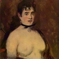 Female Act By Manet