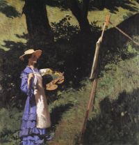 فيرينزي كارولي رسام المرأة 1903