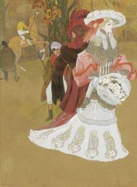 لوحة قماشية Feure Georges De La Toilette Sensationelle 1892